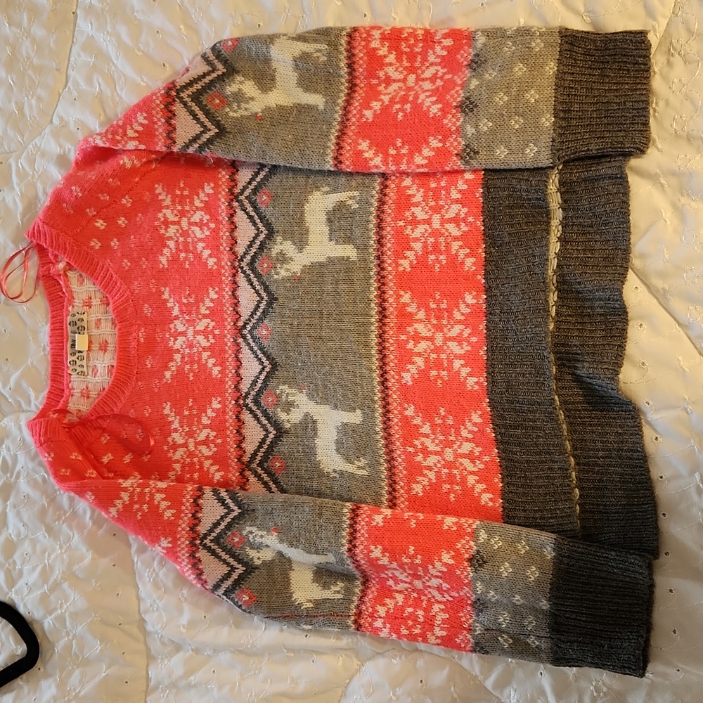 Pink republic sweater  for girls size 10